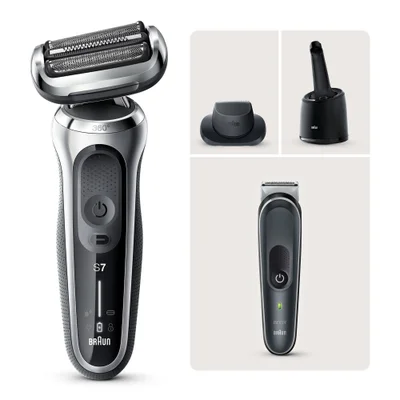Braun Series 7 71-S7200cc Elektrorasierer mit Body Groomer BG5350