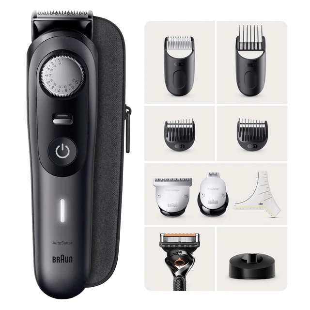 Braun Barttrimmer BT9421, Trimmer mit Barber Tools