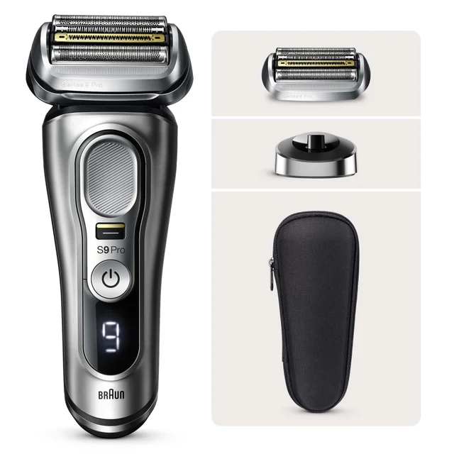 Braun Bundle: Series 9 Pro+ Elektrorasierer 9517s und Ersatzscherteil 94M