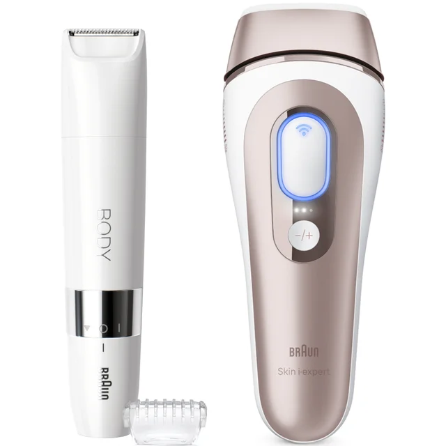 Braun Silk-Expert Pro 7 PL7387 IPL + Braun Body Mini Haarentferner BS1000