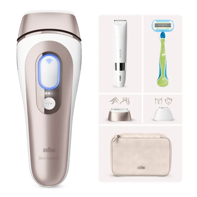 Braun Silk-Expert Pro 7 PL7147 IPL + Braun Body Mini Haarentferner BS1000