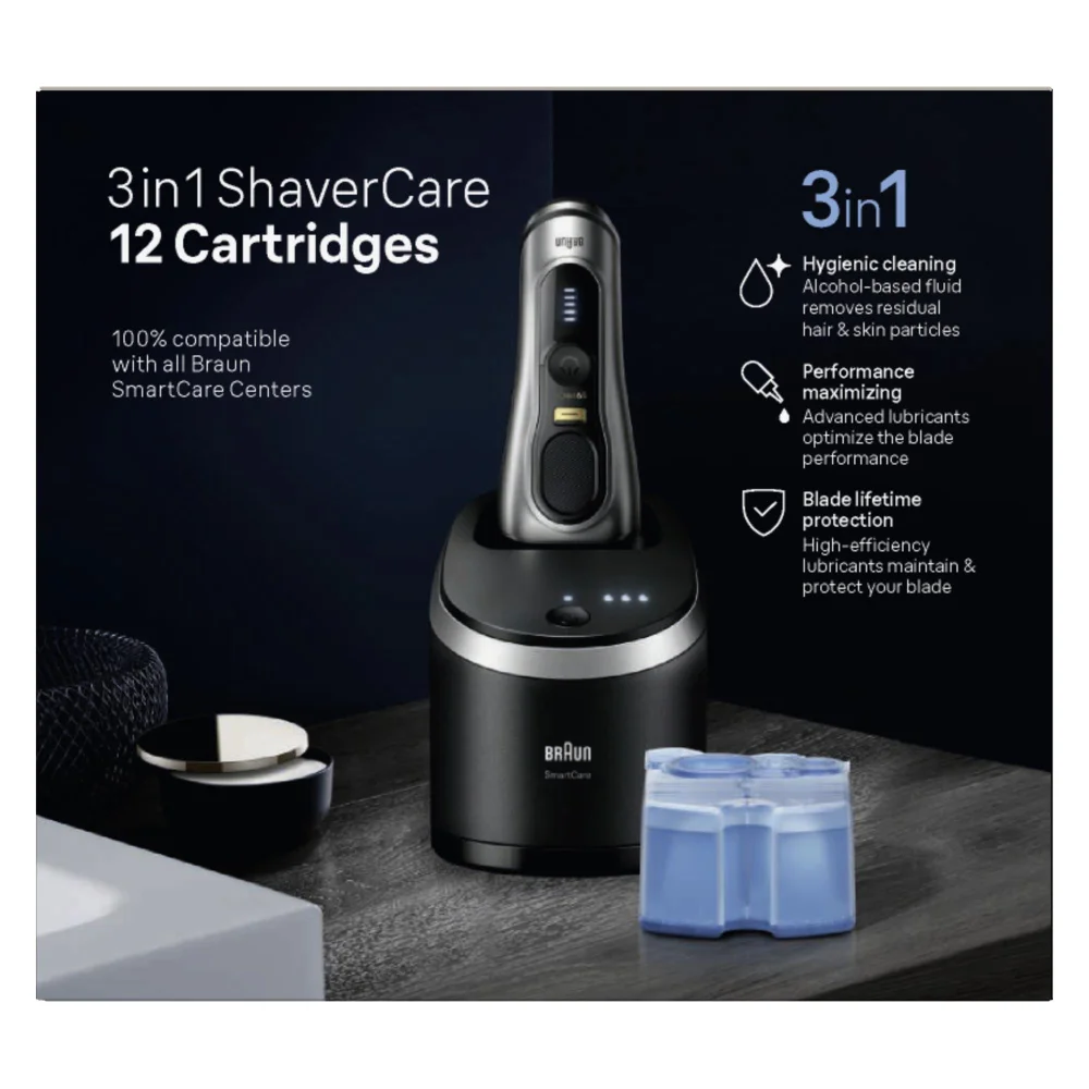 Braun Reinigungsflüssigkeit im 12er-Pack für SmartCare Center