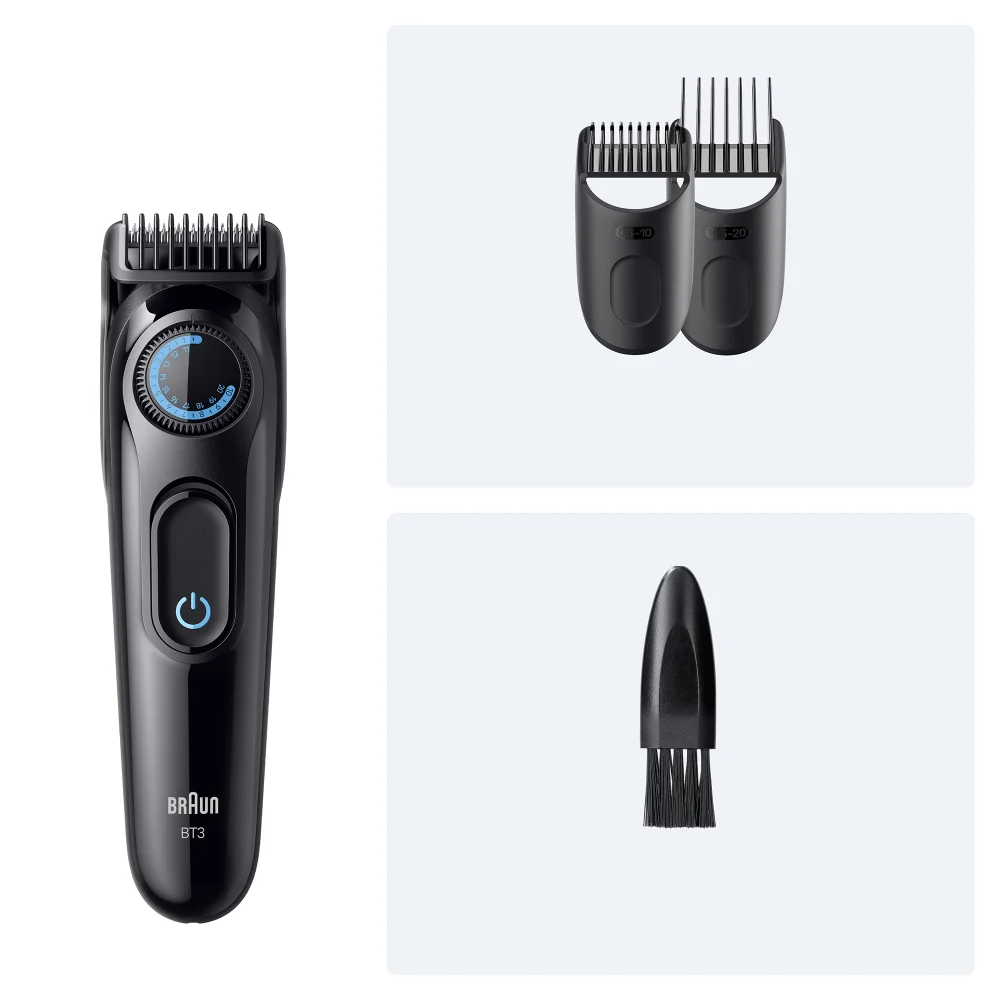 Braun Series 3 BT3520 Barttrimmer mit 40 Längeneinstellungen Bild 1