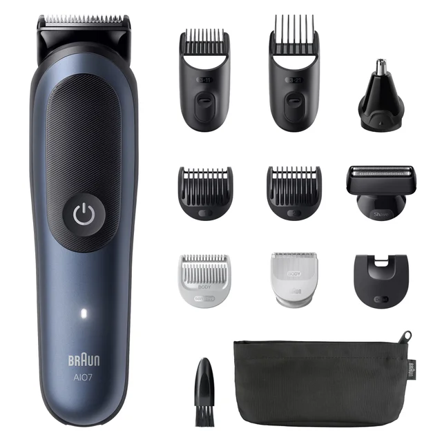 Braun All-In-One Styling Set AIO7540, 11-in-1 Set für Bart and Body