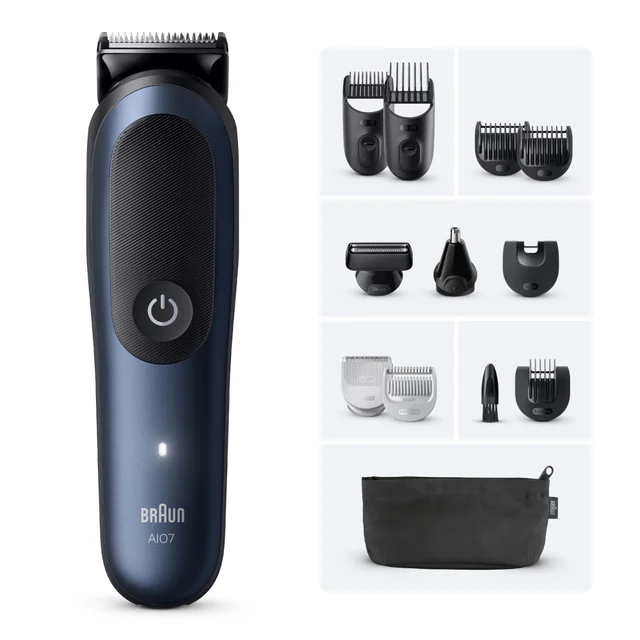 Braun All-In-One Styling Set AIO7540, 11-in-1 Set für Bart and Body