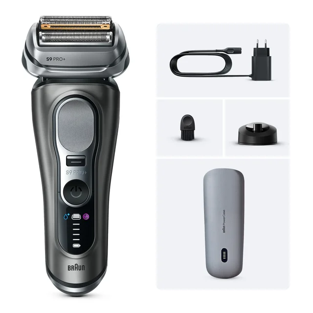 Braun Series 9 PRO+ Elektrorasierer, Pro-SensoAdapt, PowerCase, 9625s, Graphit
