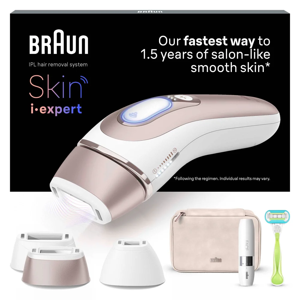 Braun IPL Skin i·expert PL7249, 3 Aufsätze, mit Gratis-App Bild 1