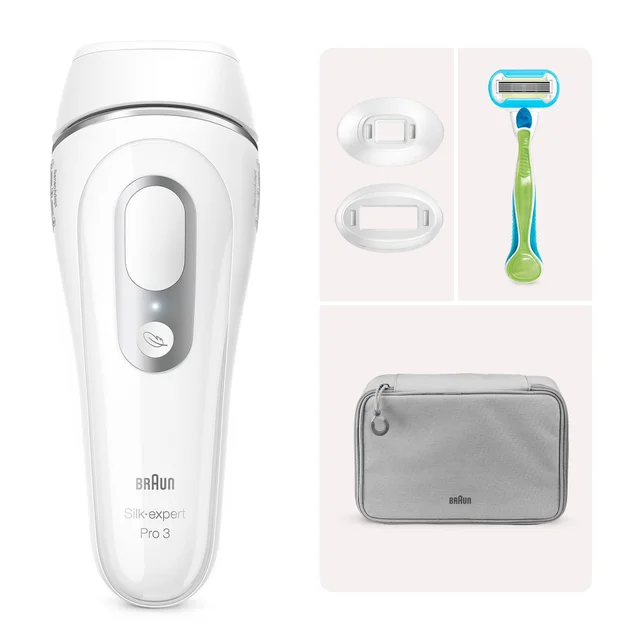 Braun IPL Silk·expert Pro 3 PL3222 Haarentfernung für glatte Haut