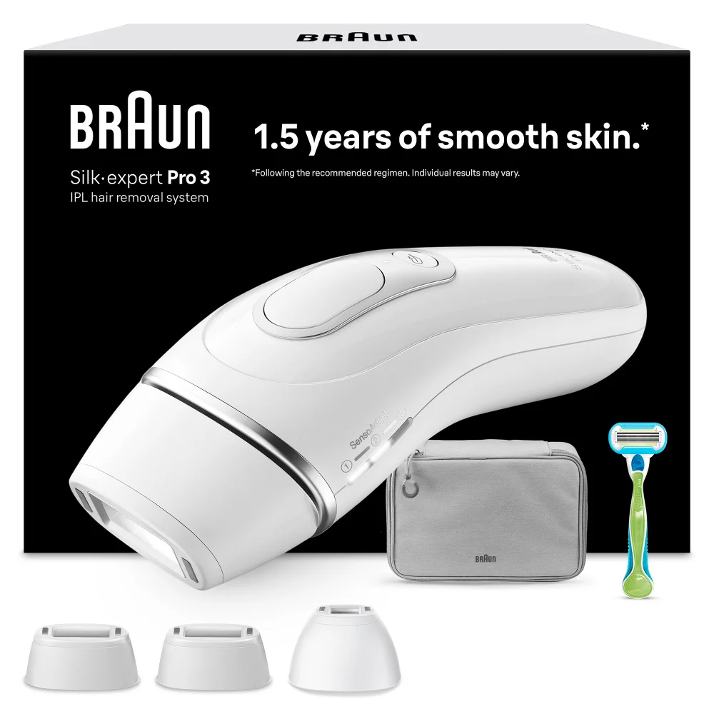 Braun IPL Silk·expert Pro 3 PL3222 Haarentfernung für glatte Haut Bild 1