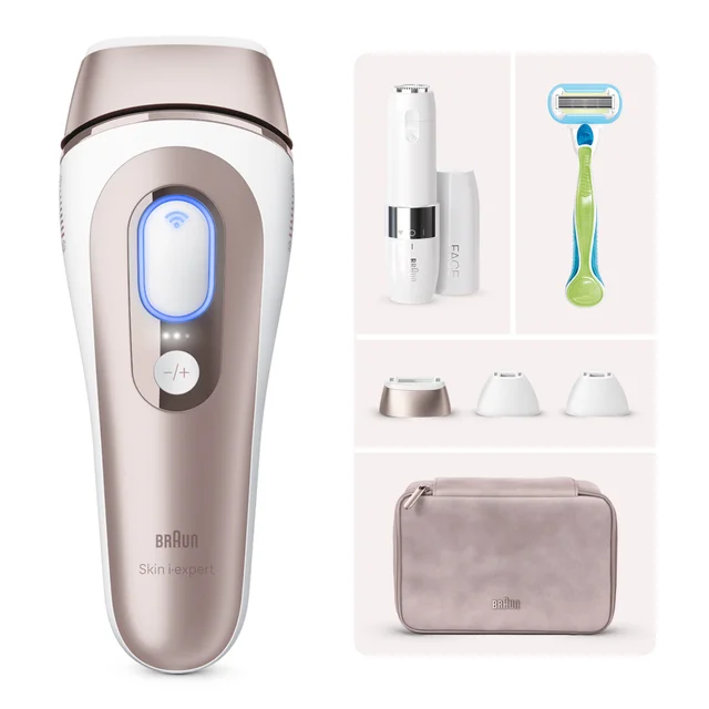 Braun IPL Skin i·expert PL7257 + Braun Face Mini-Haarentferner FS1000