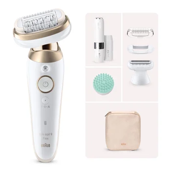 Braun Bundle: Silk-épil 9 Flex 9-071 3D & Mini-Haarentferner FS1000