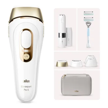 Braun Bundle: Silk-expert Pro 5 PL5356 IPL & Mini-Haarentferner FS1000