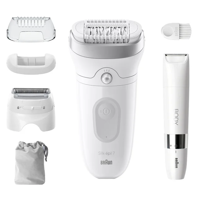 Braun Silk-épil Serie 7 7-441 Damen-Epilierer für glatte Haut