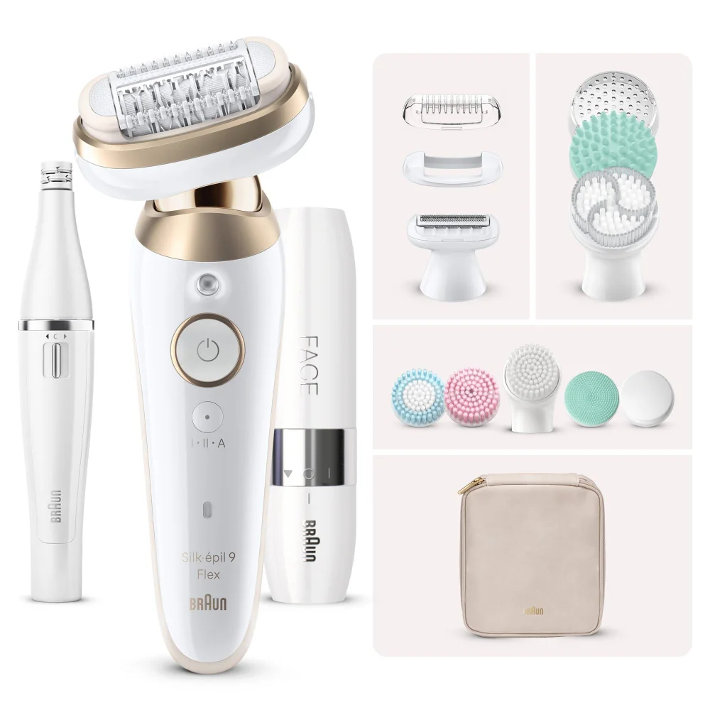 Braun Silk·épil 9 Flex 9-681 3D-Epilierer - sichere Haarentfernung Bild 1