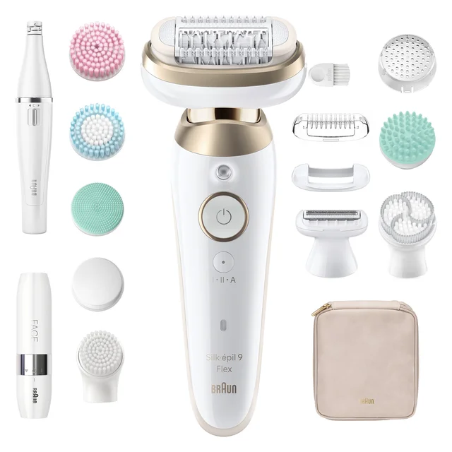 Braun Silk·épil 9 Flex 9-681 3D-Epilierer - sichere Haarentfernung