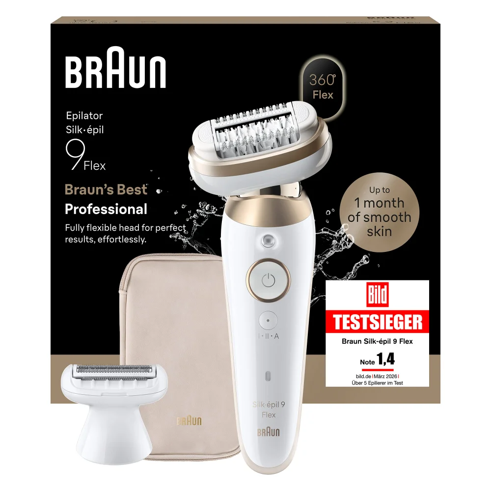 Braun Silk-épil 9 9-041 Epilierer - sichere Haarentfernung Bild 1
