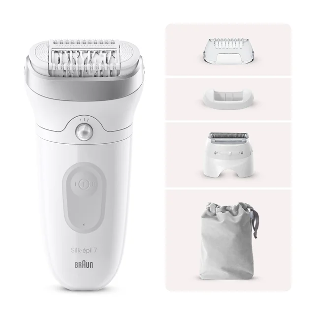 Braun Silk·épil 7 7-041 Epilierer für sanfte Haarentfernung