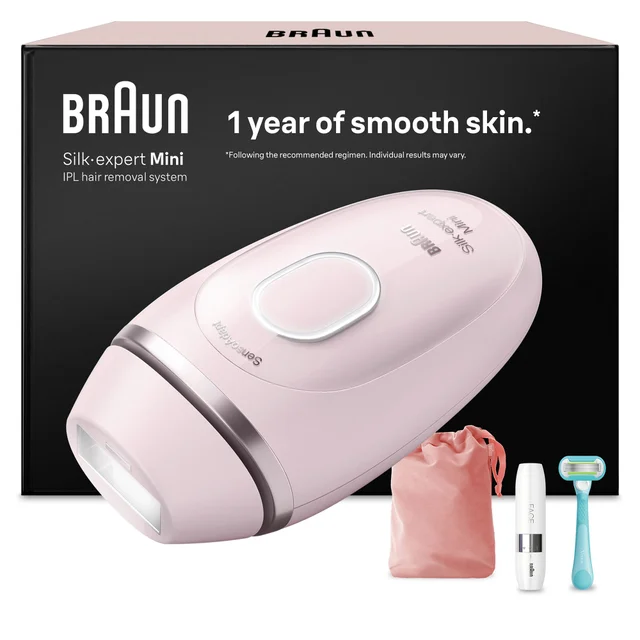 Braun IPL Silk·expert Mini PL1112 für langanhaltende Haarentfernung