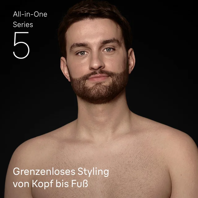 Braun All-in-One Series 5 AIO5520, 7-in-1 Pflegeset für Bart and Body