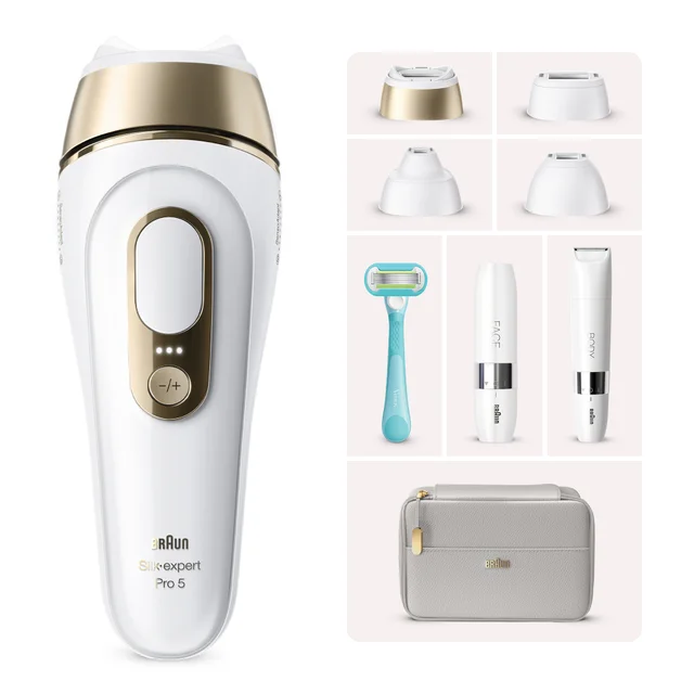 Braun Silk-expert Pro IPL PL5412 mit Body Mini Trimmer BS1000