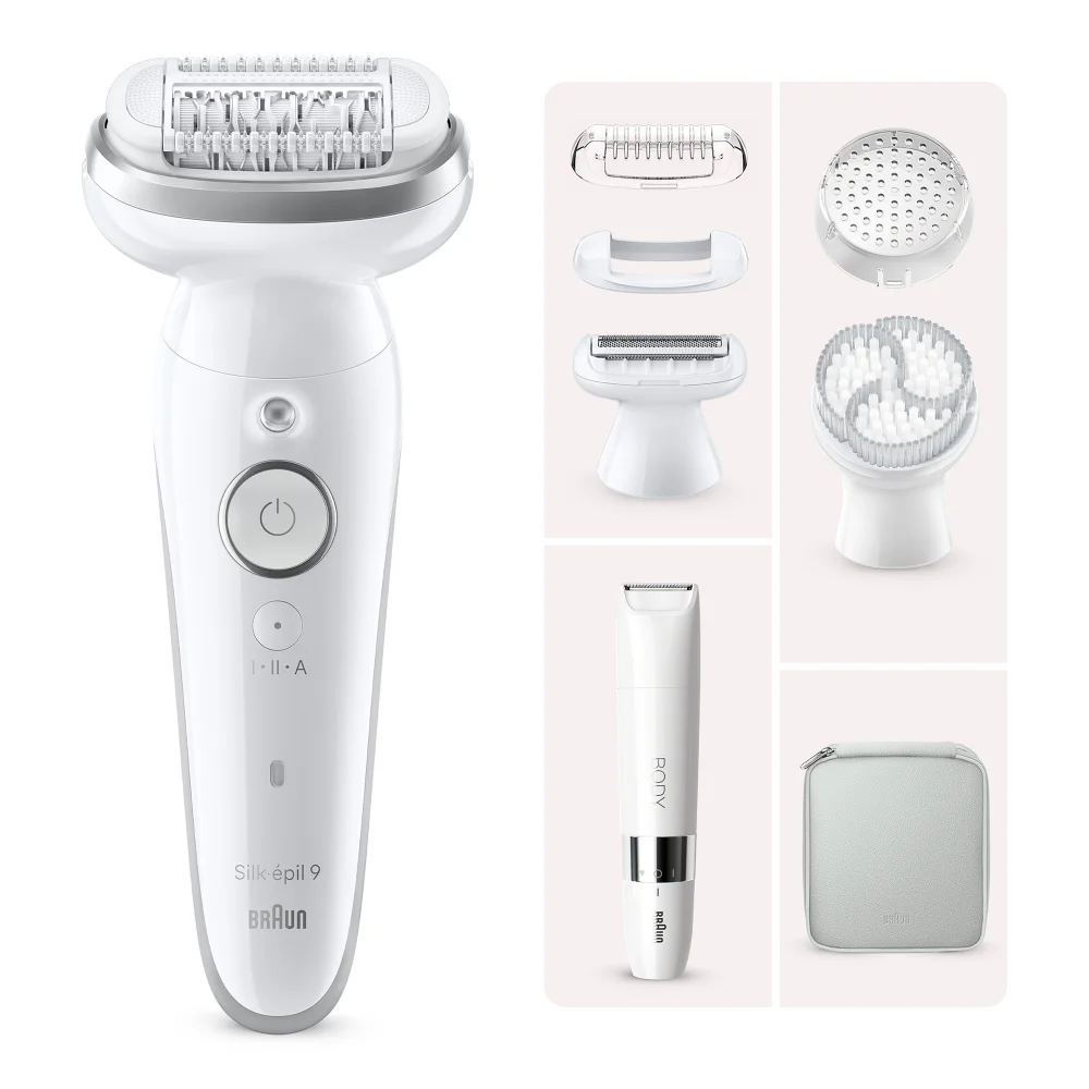Braun Silk-épil 9 SES9-061 Epilierer mit Body Mini Trimmer BS1000 Bild 1