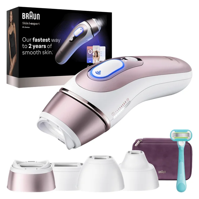 Braun Skin i·expert Pro 7 IPL PL7431 mit Face Mini Haarentferner FS1000