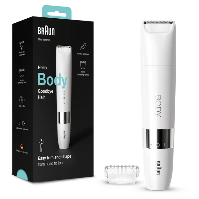 Braun Body Mini Trimmer BS1000 Doppelpack
