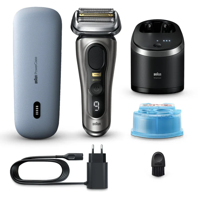Braun Bundle: Rasierer Series 9 - 9575cc System wet&dry + Nachfüllkartuschen 2er-Pack