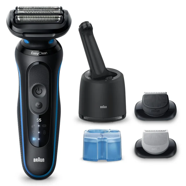 Braun Elektrorasierer Series 5 52-B7650cc & Reinigungskartuschen 8er-Pack