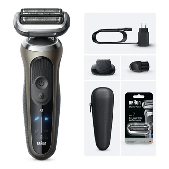 Braun Bundle: Rasierer Series 7 72-C1200s + Braun Scherkopf 74S