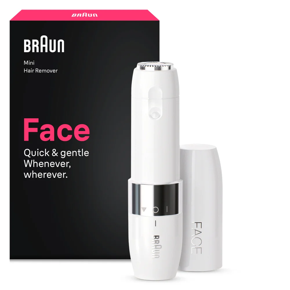 Braun Face Mini-Haarentferner FS1005 für Damen, Weiß Bild 1