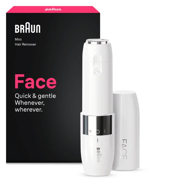 Braun Face Mini-Haarentferner FS1005 für Damen, Weiß