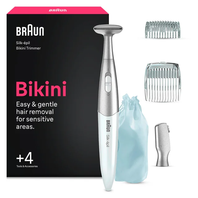 Braun Silk·épil Bikini Trimmer FG1100, Weiß