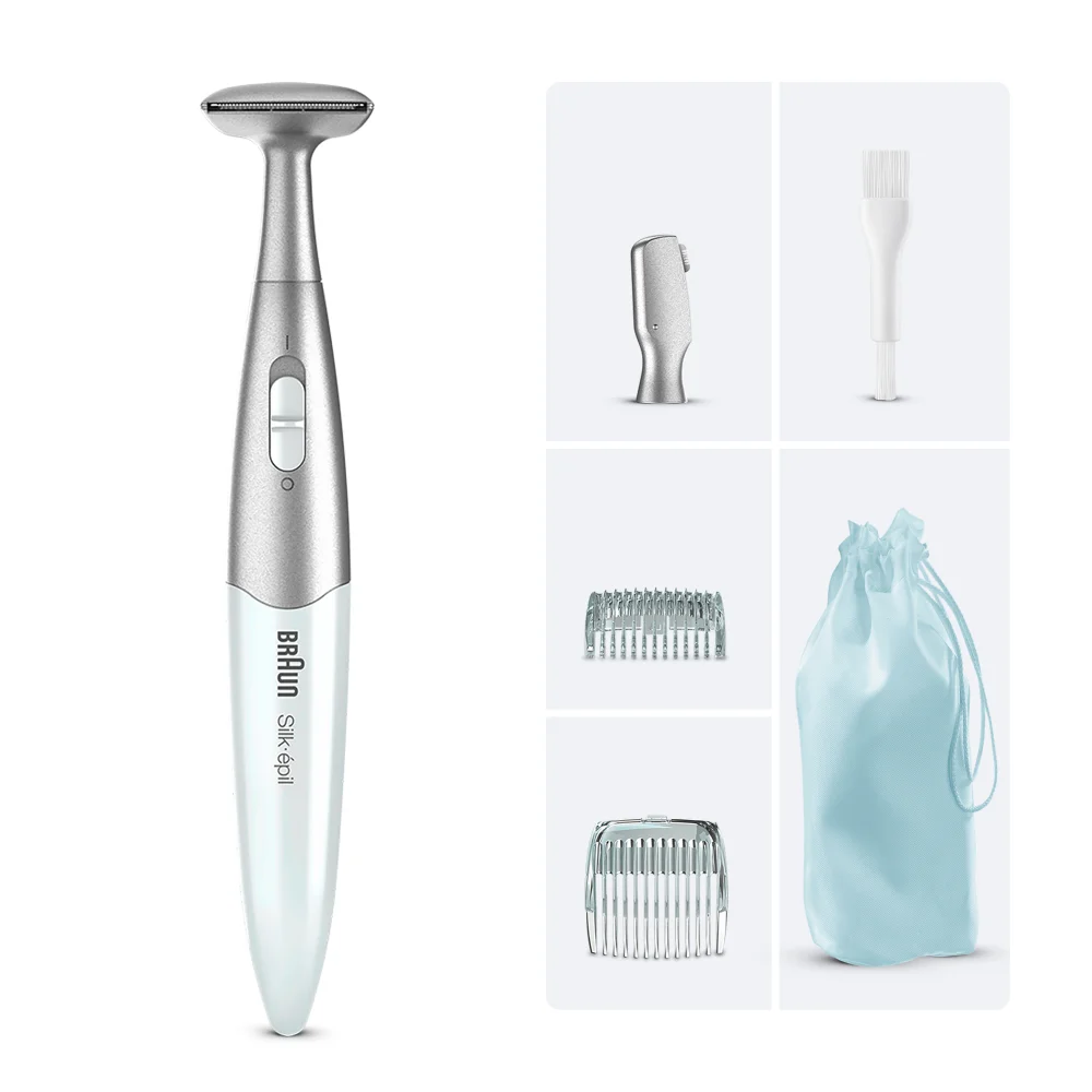 Braun Silk·épil Bikini Trimmer FG1100, Weiß Bild 1