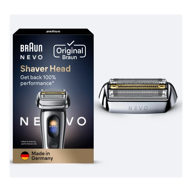 Braun NEVO Scherkopf Ersatzteil Silber