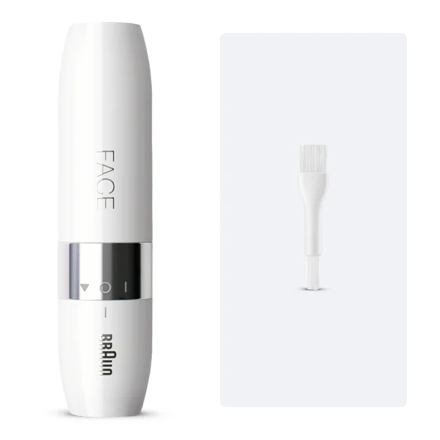Braun Face Mini-Haarentferner FS1000 für Damen, Weiß