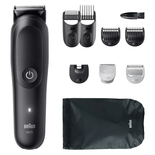 Braun Bundle: Series 5 All-In-One Style Kit AIO5540 + King C. Gilette Bartshampoo 350ml