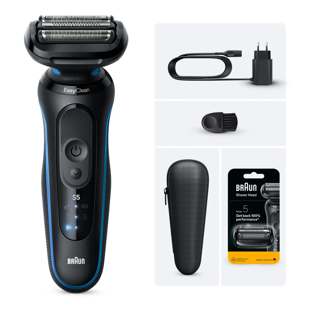 Braun Bundle: Rasierer Series 5 52-B1000s + Braun Scherkopf 54B Bild 1