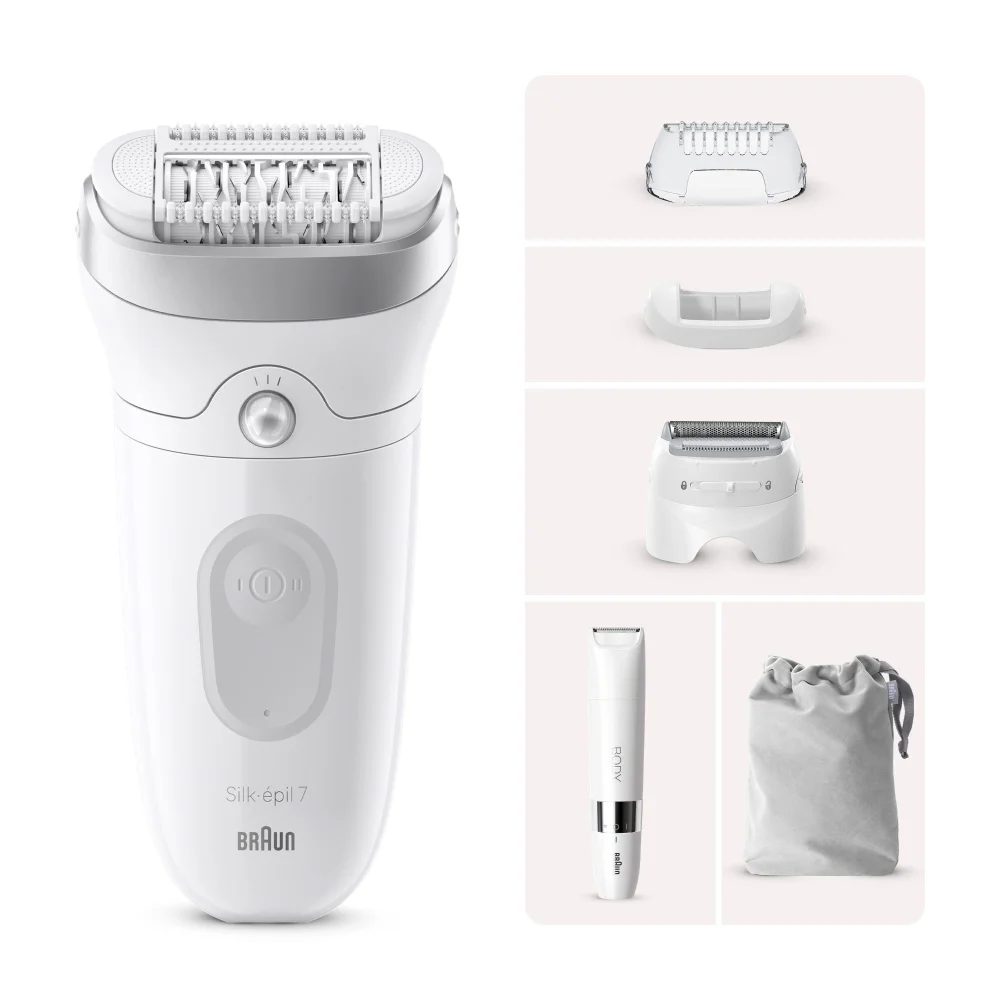 Braun Bundle: Silk-épil 7 SE7-041 + Braun Body Mini Trimmer BS1000 Bild 1