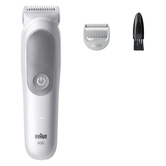 Braun Bundle: Series 5 Body Groomer BG5500 + King C. Gilette Bartshampoo 350ml