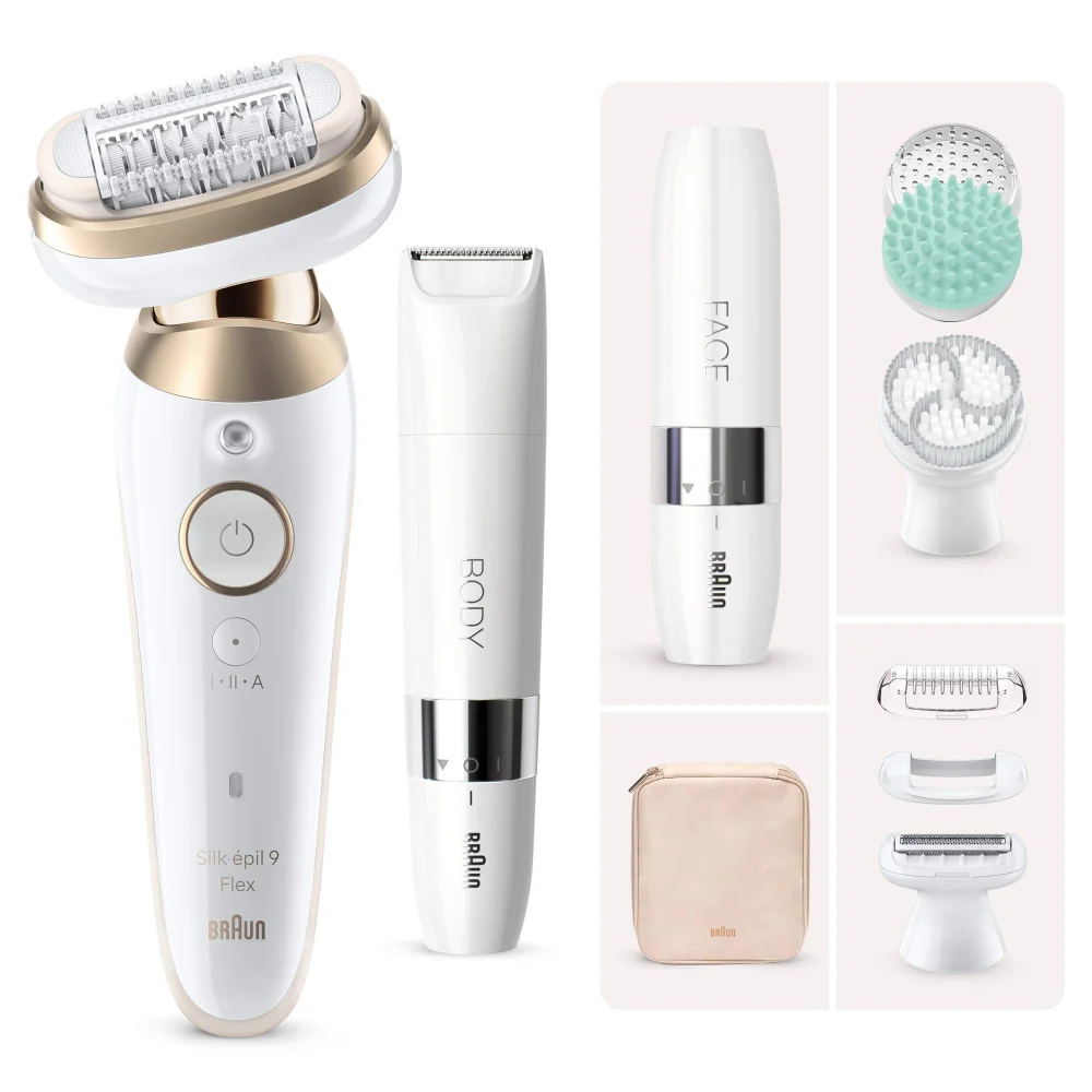 Braun Bundle: Silk-épil SES9-481 3D + Braun Face Mini-Haarentferner FS1000 Bild 1