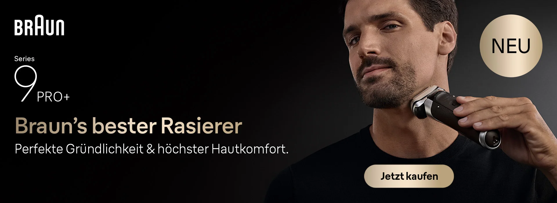 NEU: Braun Series 9 Pro+ Elektrorasierer