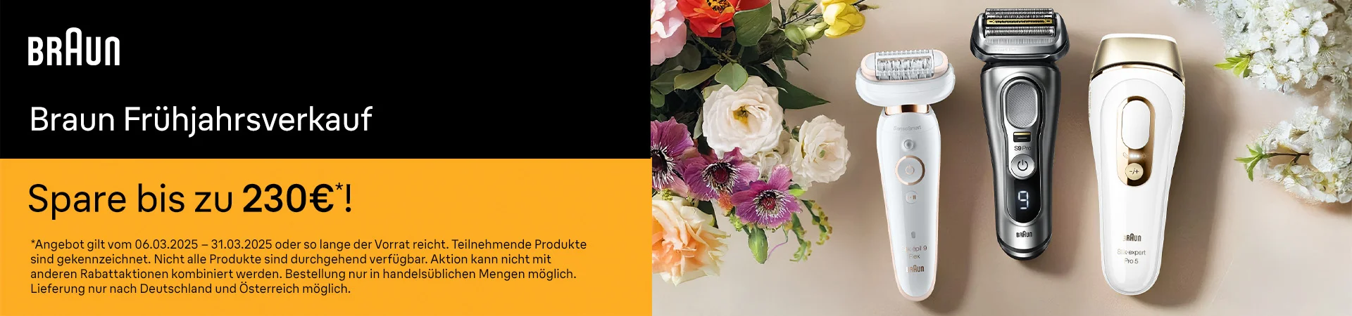 Braun Frühjahrsverkauf 2025