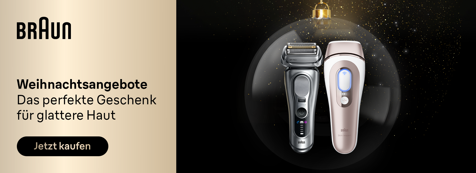 BRAUN. Weihnachtsangebote. Lass Weihnachten glänzen mit dem Geschenk glatterer Haut. Jetzt Kaufen.