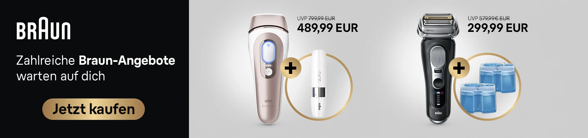 Zahlreiche Braun-Angebote warten auf dich - Jetzt Kaufen