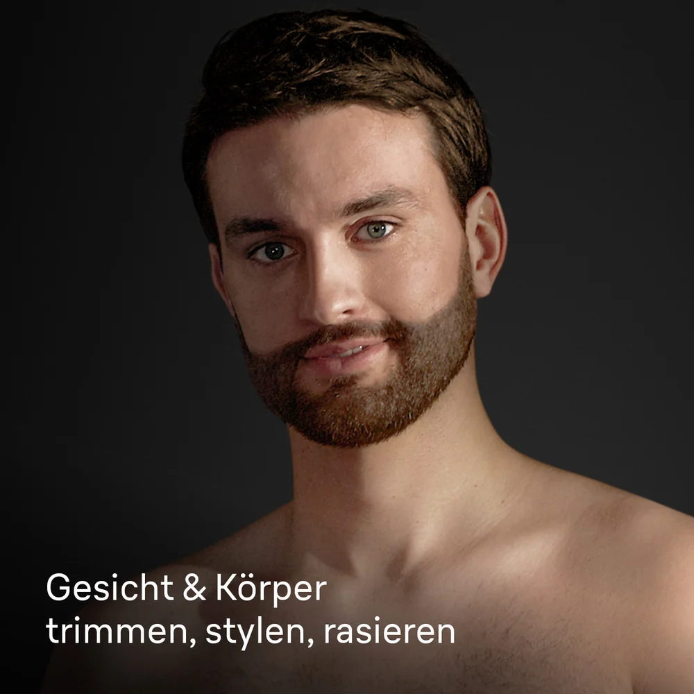Gesicht & Körper trimmen, stylen, rasieren