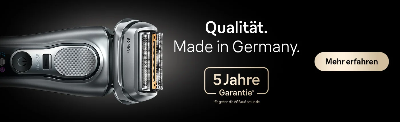 Qualität Made in Germany - 5 Jahre Grantie*