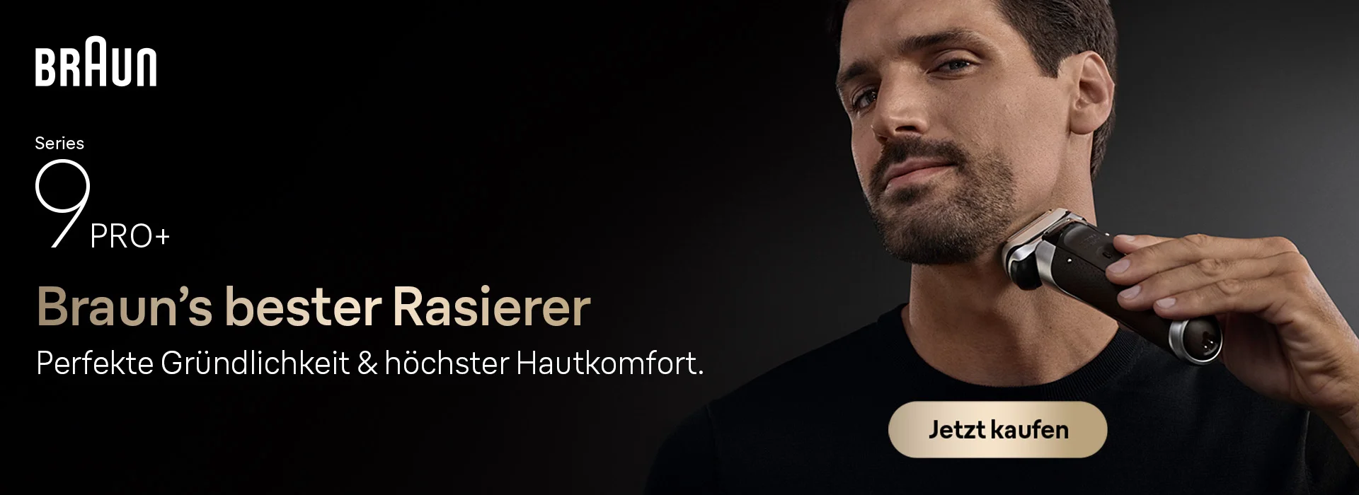 BRAUN Series 9 PRO+ Braun's bester Rasierer. Perfekter Grundlichkeit & hochster Hautkomfort. Jetzt kaufen