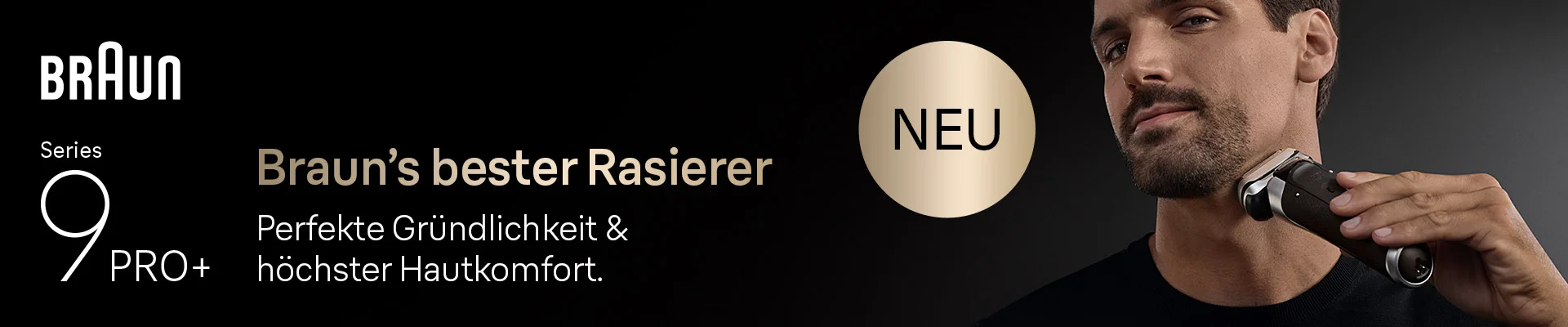 Neu Braun Series 9 Pro+ | Braun‘s bester Rasierer